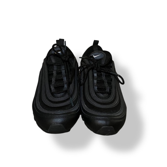 Nike Air Max 97 Black Men’s Sneakers Size 10 - Picture 3 of 5